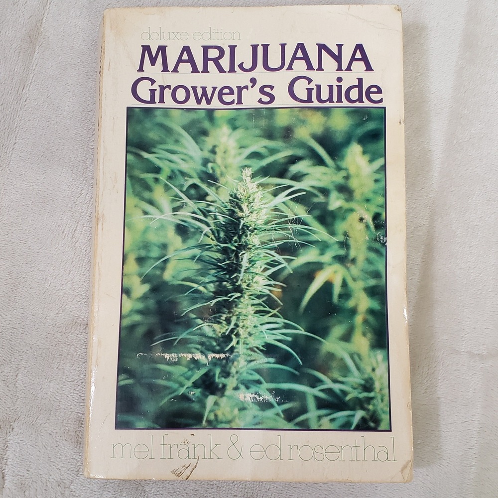 Marijuana Grower's Guide Deluxe Edition Mel Frank Ed Rosenthal 1978 Book